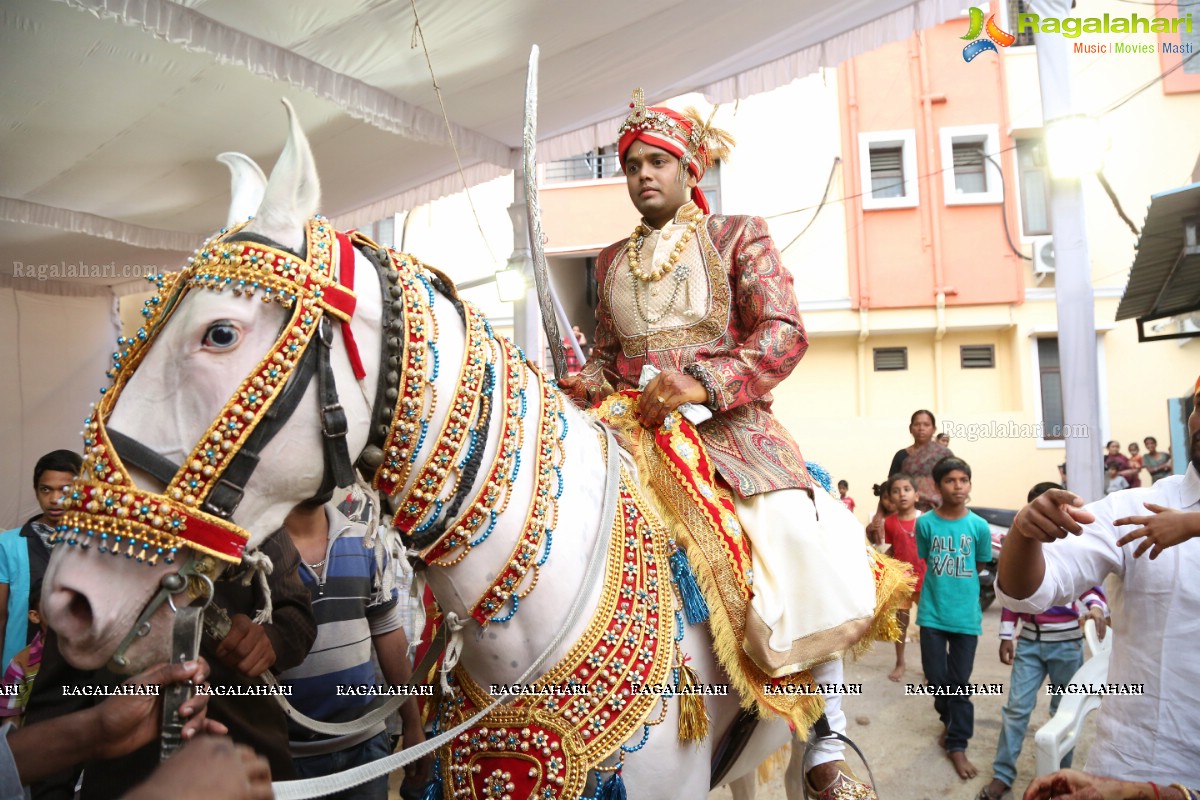 Hyderabad - Baraat and Wedding Reception of Aravind Kumar Yadav (Son of Anjan Kumar Yadav)