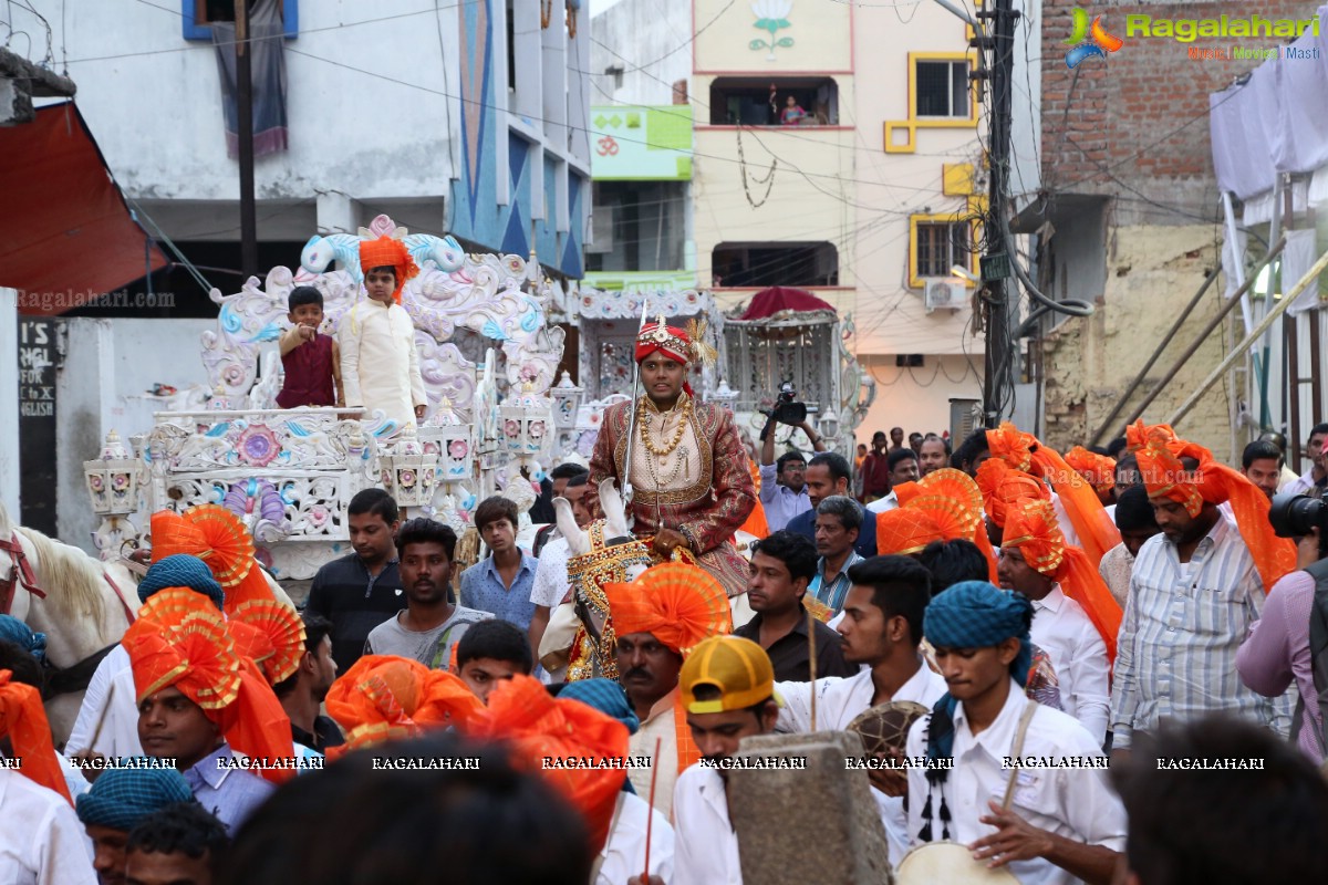 Hyderabad - Baraat and Wedding Reception of Aravind Kumar Yadav (Son of Anjan Kumar Yadav)