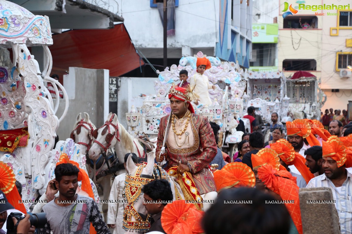 Hyderabad - Baraat and Wedding Reception of Aravind Kumar Yadav (Son of Anjan Kumar Yadav)