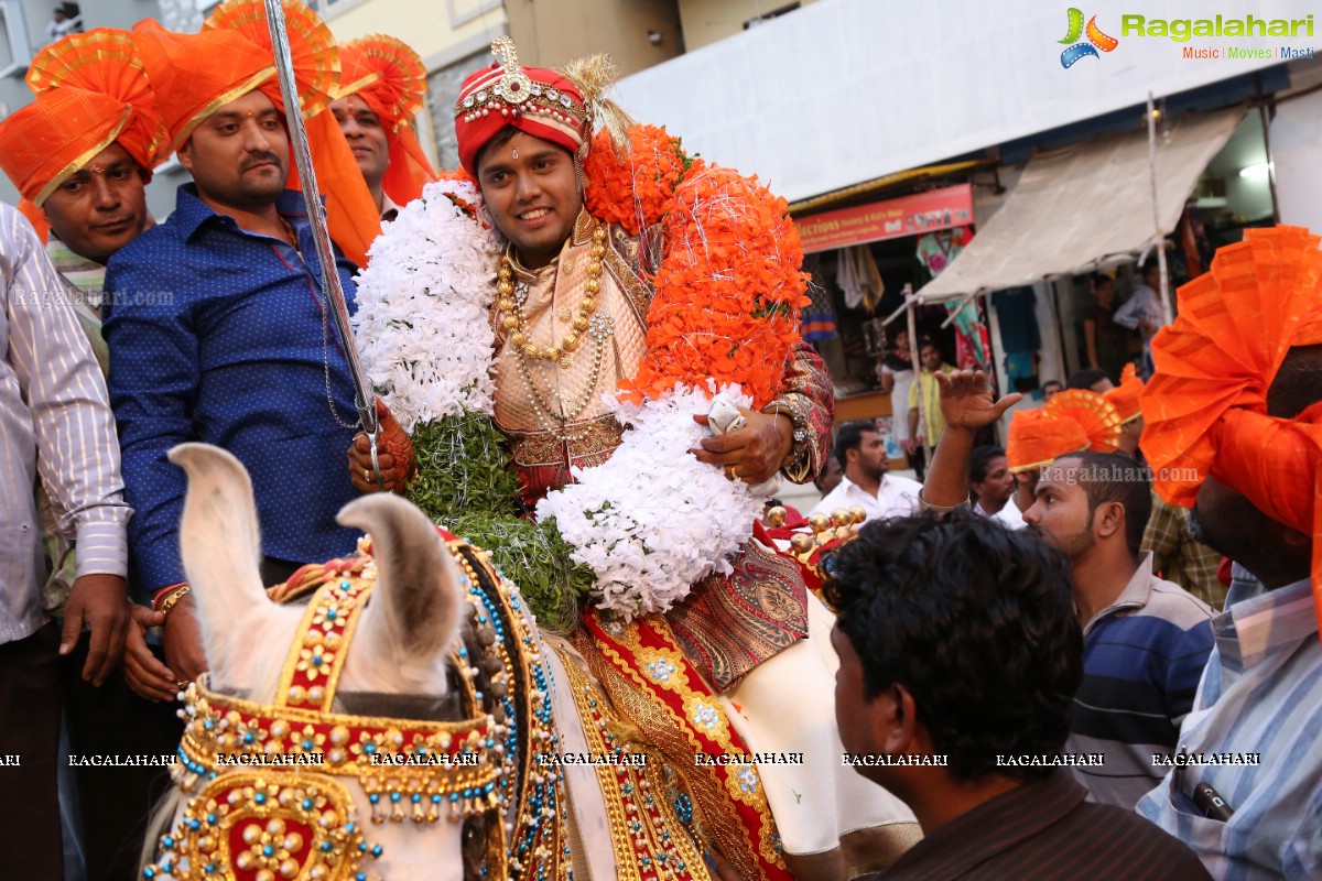 Hyderabad - Baraat and Wedding Reception of Aravind Kumar Yadav (Son of Anjan Kumar Yadav)