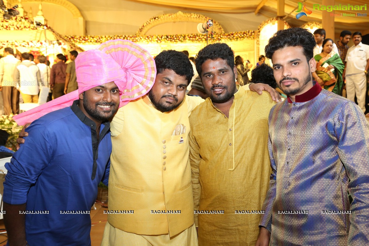 Hyderabad - Baraat and Wedding Reception of Aravind Kumar Yadav (Son of Anjan Kumar Yadav)