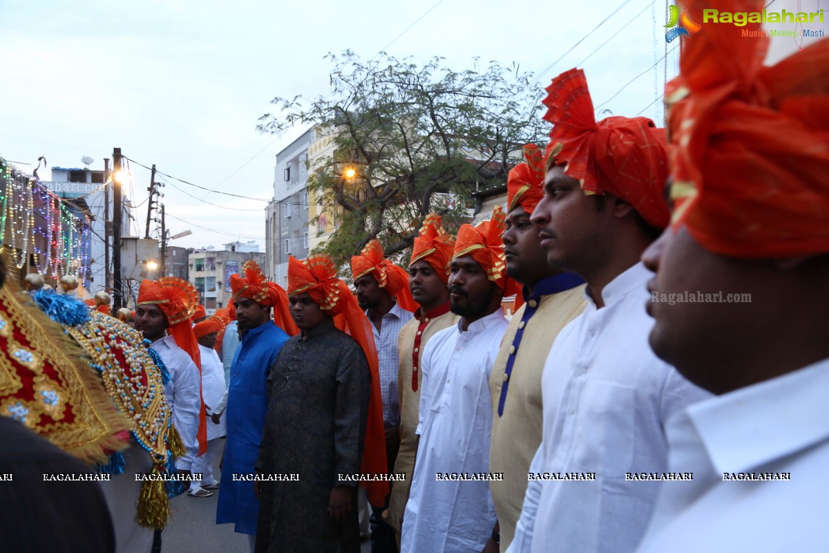 Hyderabad - Baraat and Wedding Reception of Aravind Kumar Yadav (Son of Anjan Kumar Yadav)