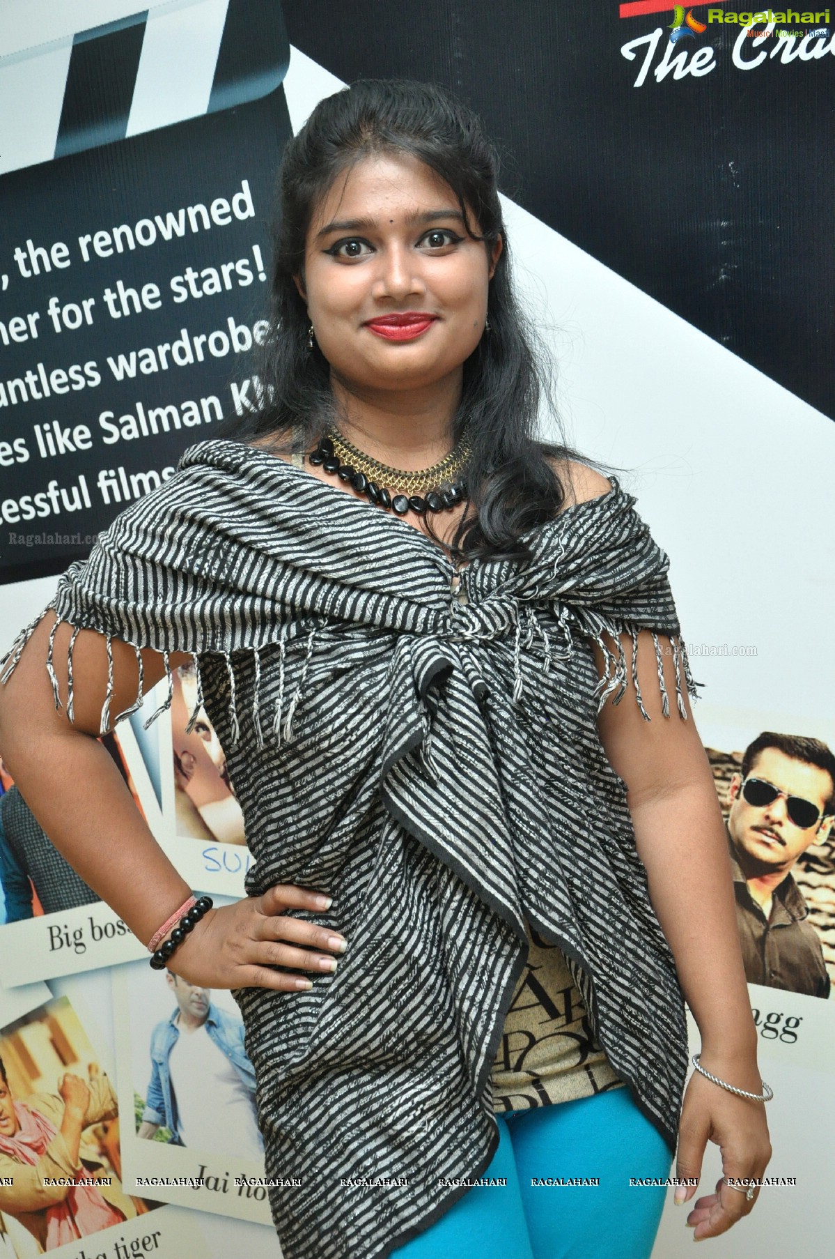 Designer Ashley Rebello visits INIFD, Himayatnagar, Hyderabad