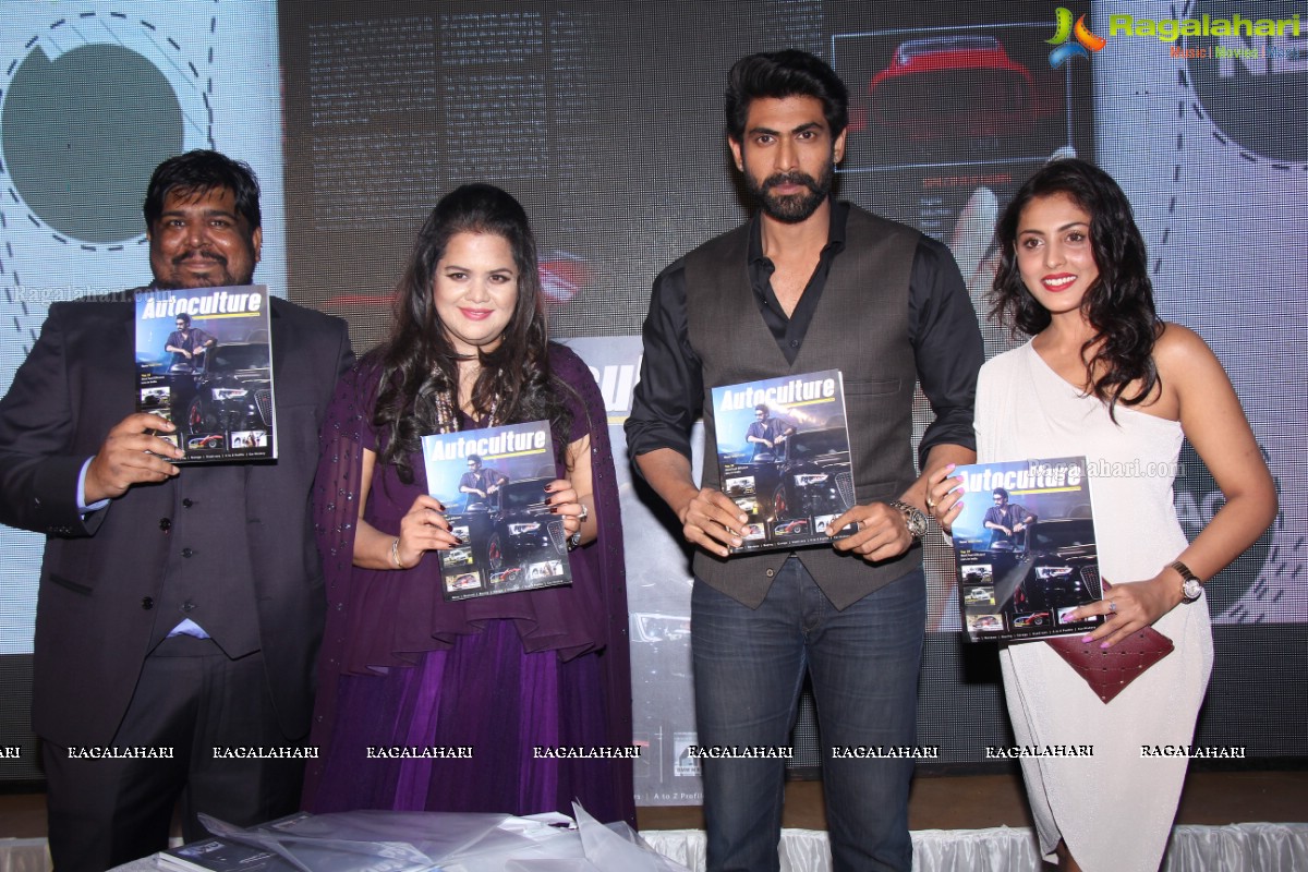 Rana launches Autoculture Magazine at N Convention, Hyderabad