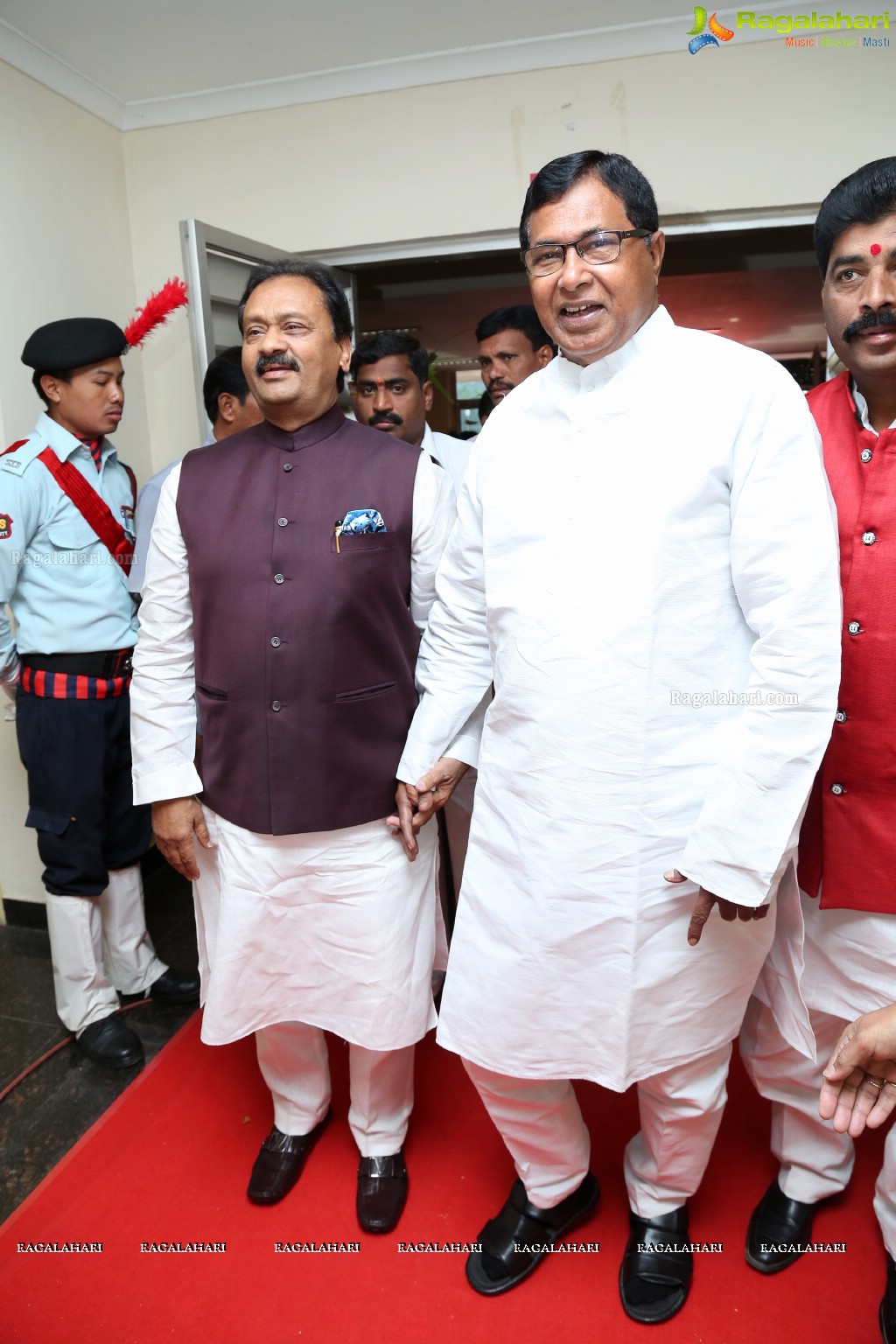 Bandaru Dattatreya Daughter Vijaya Laxmi Weds Jignesh Reddy at Gachibowli Stadium, Hyderabad