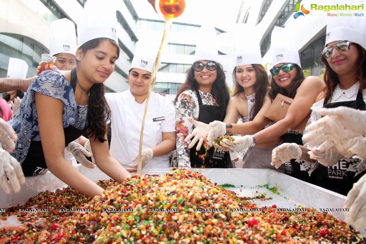 Cake Mixing Ceremony 2016 at The Park Hyderabad