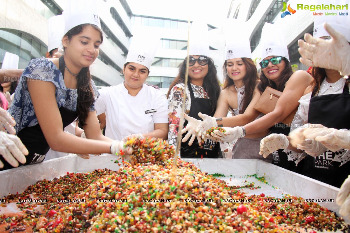 Cake Mixing Ceremony 2016 at The Park Hyderabad