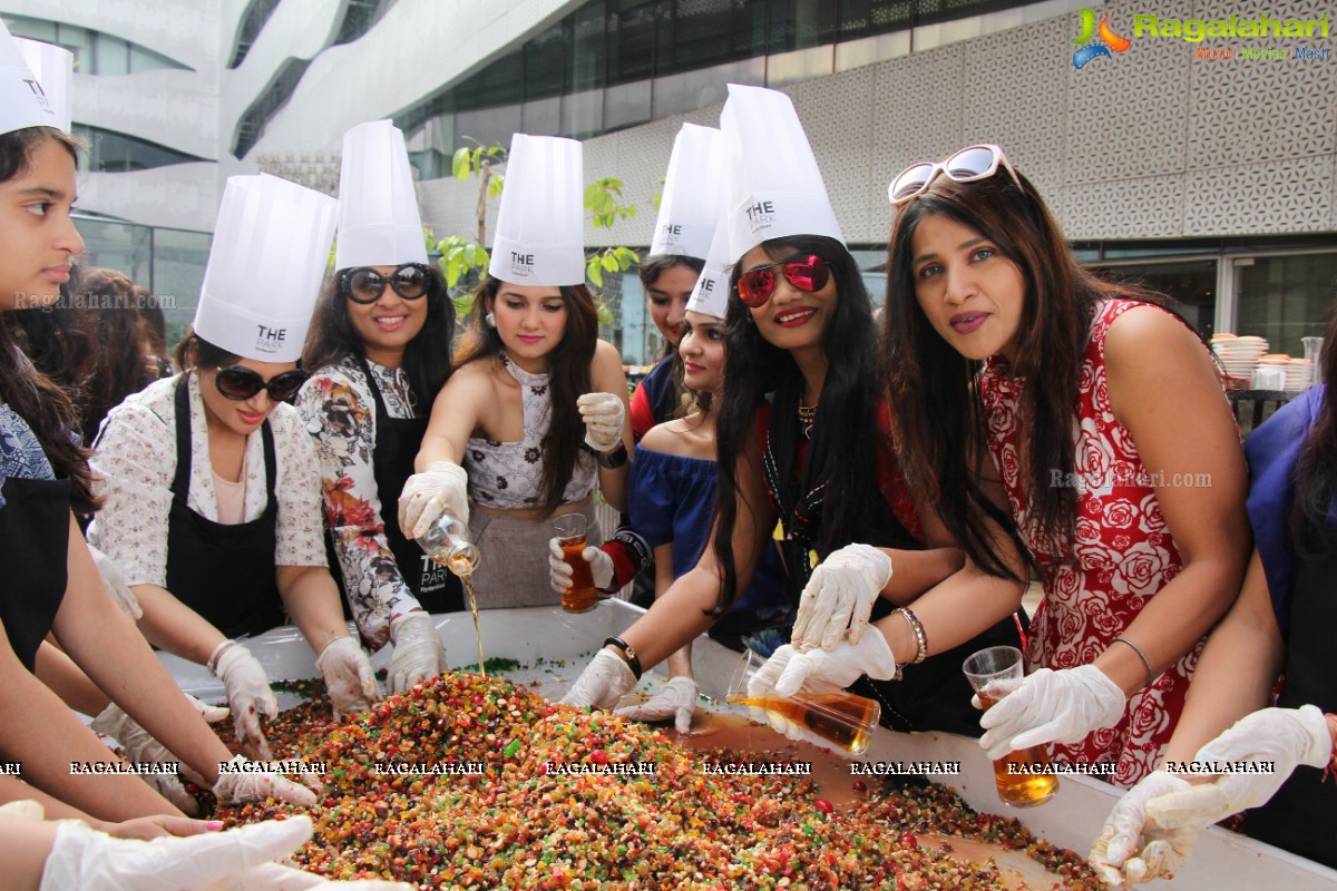 Cake Mixing Ceremony 2016 at The Park Hyderabad