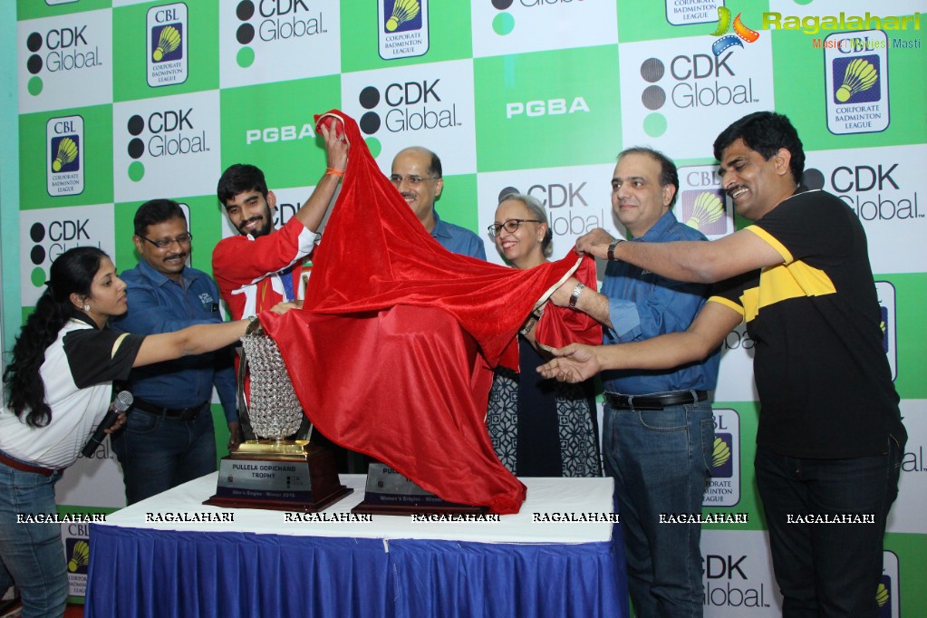 4th Edition of CDK Global’s Corporate Badminton League (CBL) 2016 at Pullela Gopichand Badminton Academy