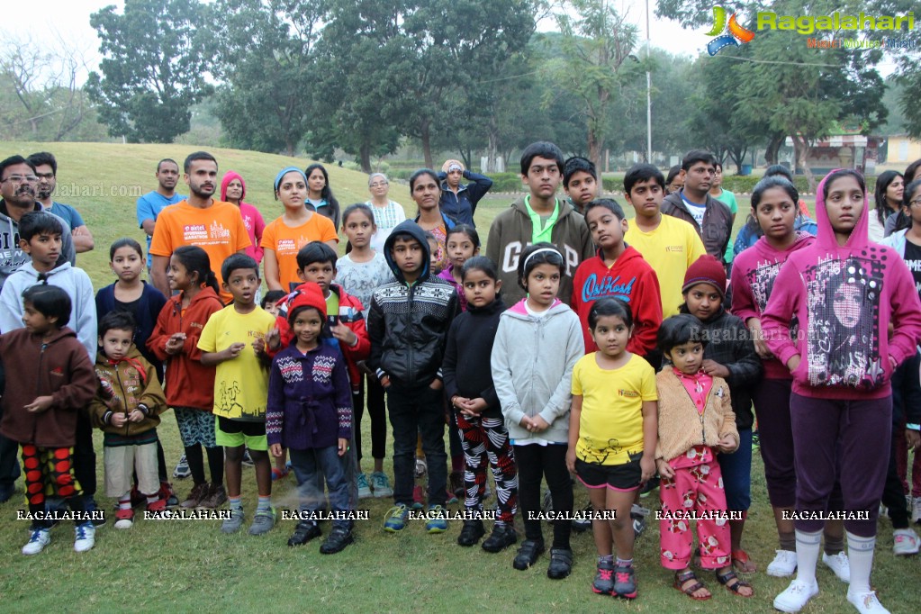 Children's Day Run by Hyderabad Runners Society at Sanjeevaiah Park