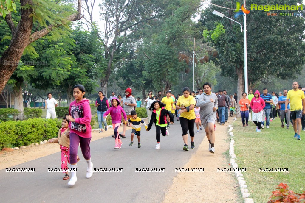 Children's Day Run by Hyderabad Runners Society at Sanjeevaiah Park