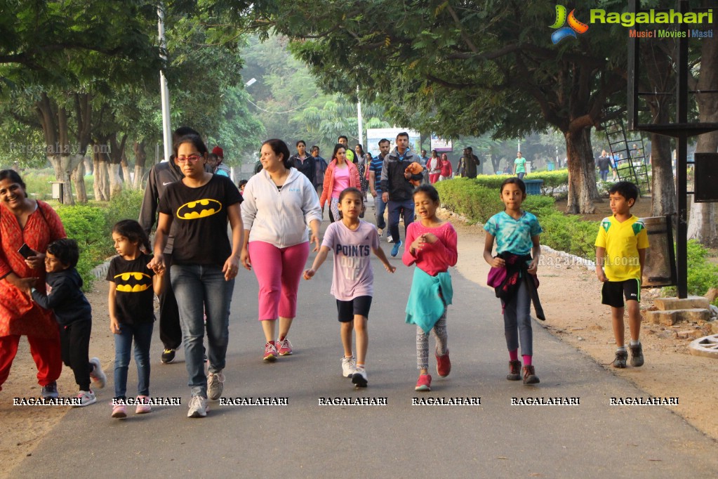 Children's Day Run by Hyderabad Runners Society at Sanjeevaiah Park