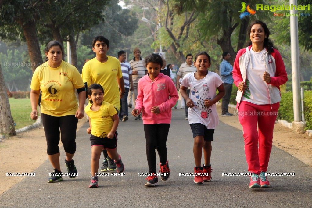 Children's Day Run by Hyderabad Runners Society at Sanjeevaiah Park