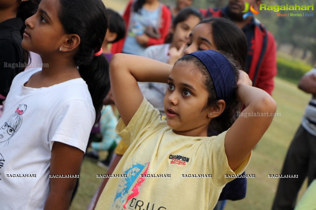 Children's Day Run by Hyderabad Runners Society at Sanjeevaiah Park