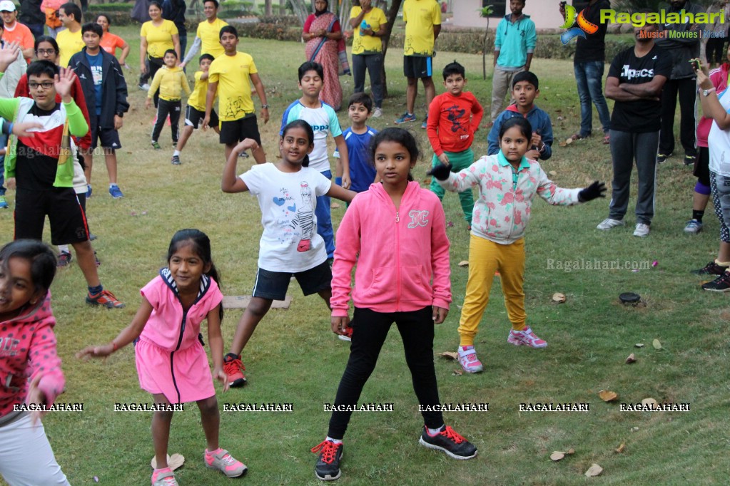 Children's Day Run by Hyderabad Runners Society at Sanjeevaiah Park