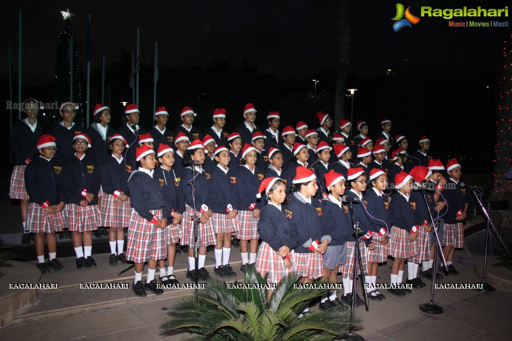 Tree Lighting Ceremony 2016 at Novotel Hyderabad Convention Centre