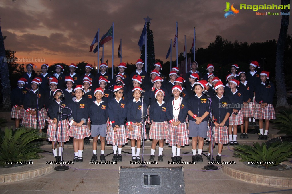 Tree Lighting Ceremony 2016 at Novotel Hyderabad Convention Centre