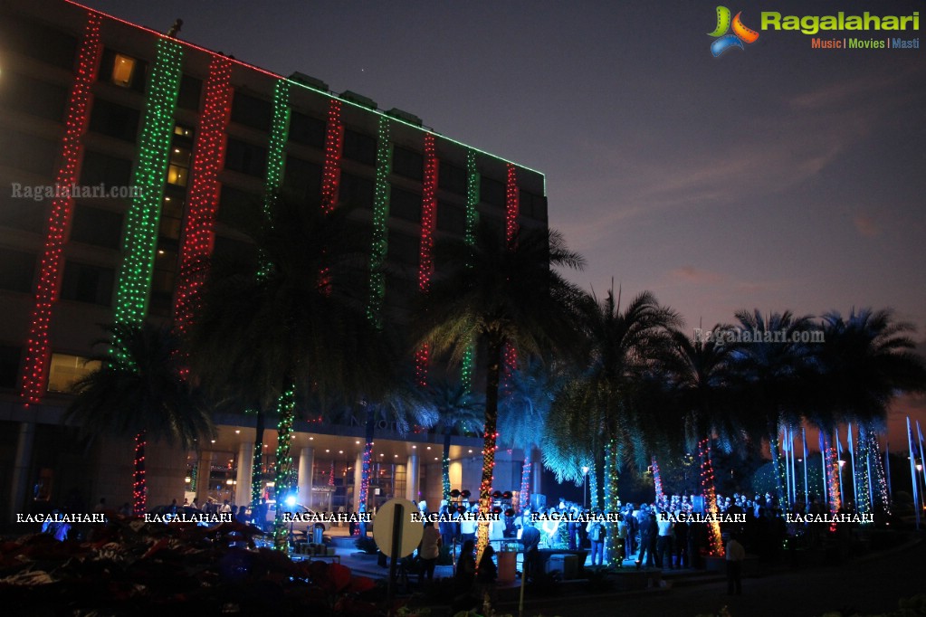 Tree Lighting Ceremony 2016 at Novotel Hyderabad Convention Centre