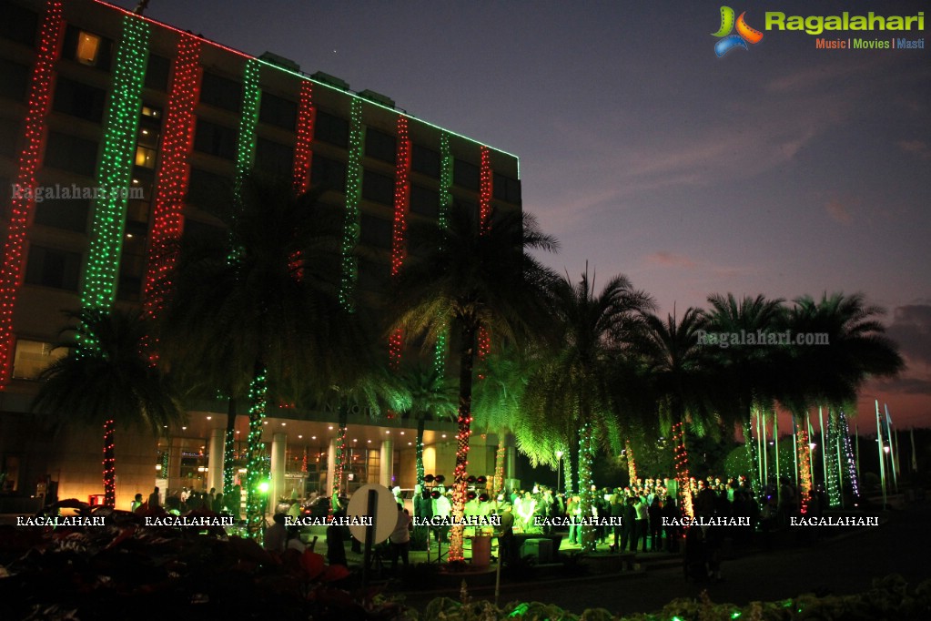 Tree Lighting Ceremony 2016 at Novotel Hyderabad Convention Centre