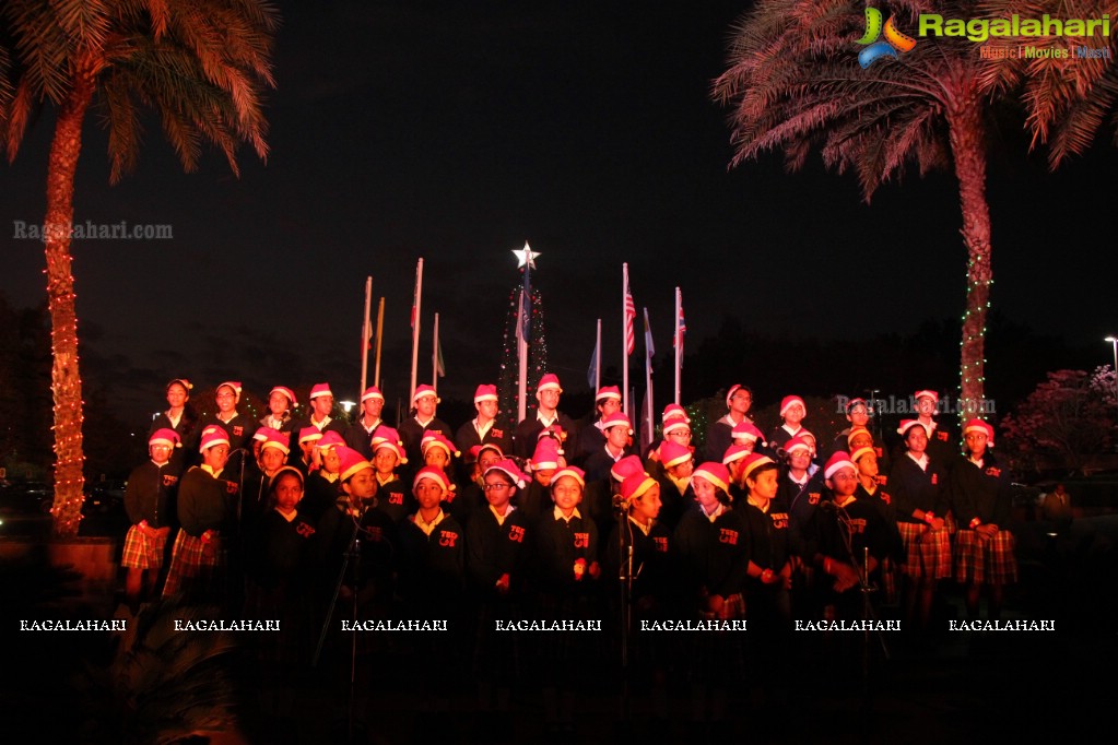 Tree Lighting Ceremony 2016 at Novotel Hyderabad Convention Centre