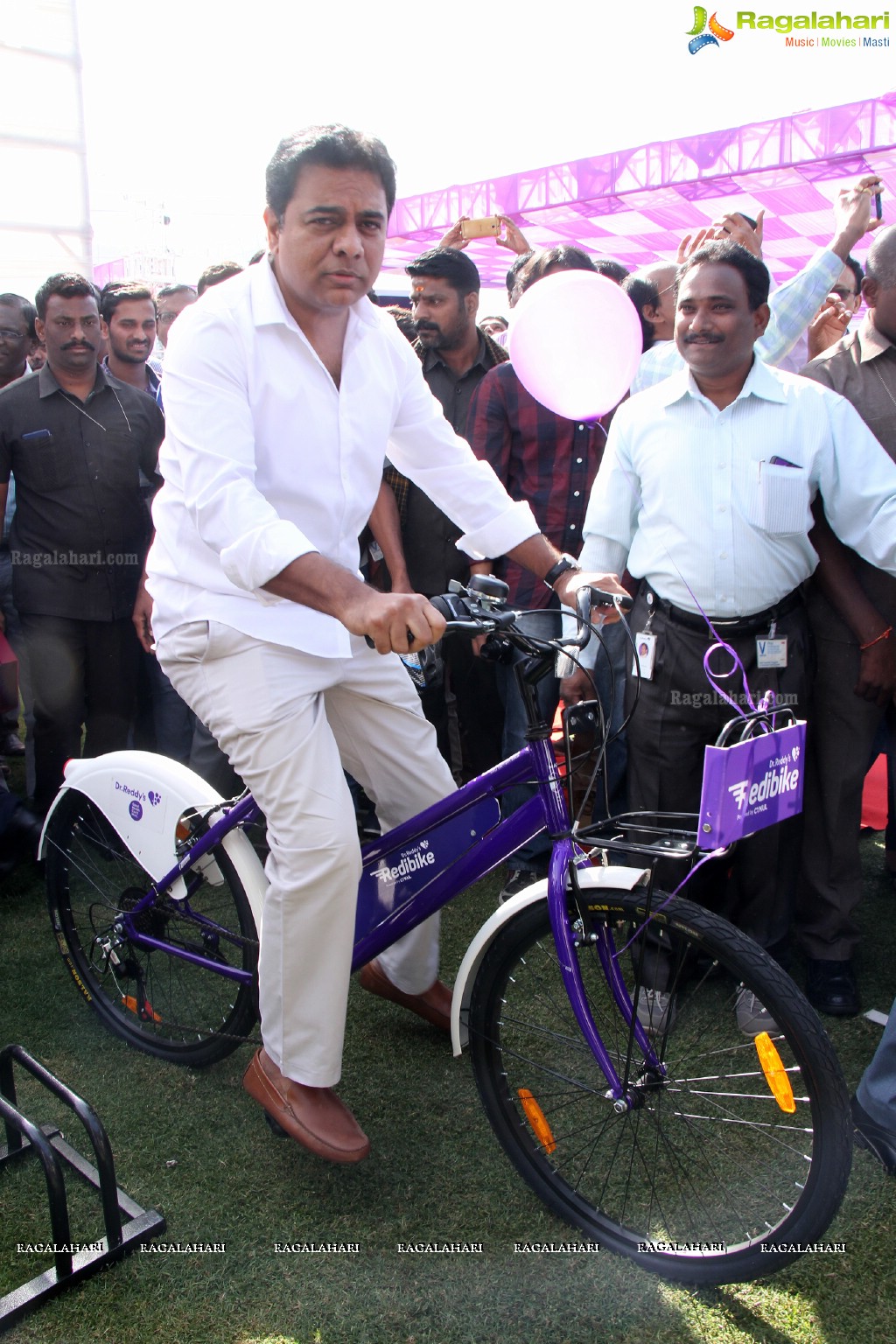 KTR launches Dr. Reddy's Redibike Cycle Share Program, Hyderabad