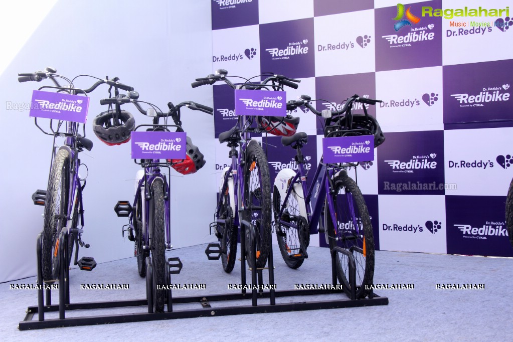 KTR launches Dr. Reddy's Redibike Cycle Share Program, Hyderabad