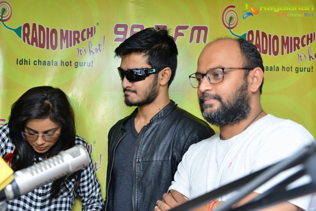 Ekkadiki Pothavu Chinnavada Team at Radio Mirchi