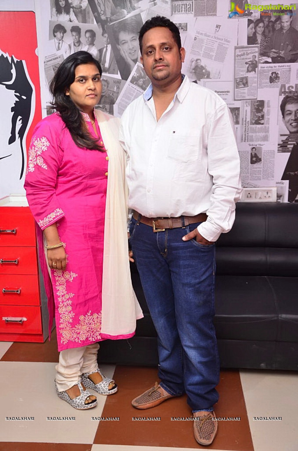 Pooja Sree launches Habib's Hair and Beauty Salon at Shivam Road, Tilak Nagar