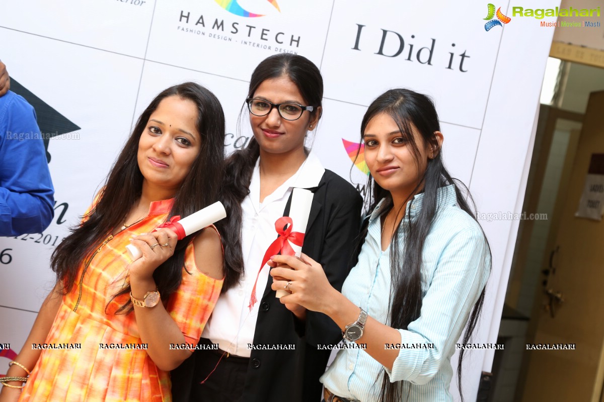Hamstech Institute of Fashion and Interior Design Convocation Ceremony 2011-2015 at FTAPCCI, Hyderabad