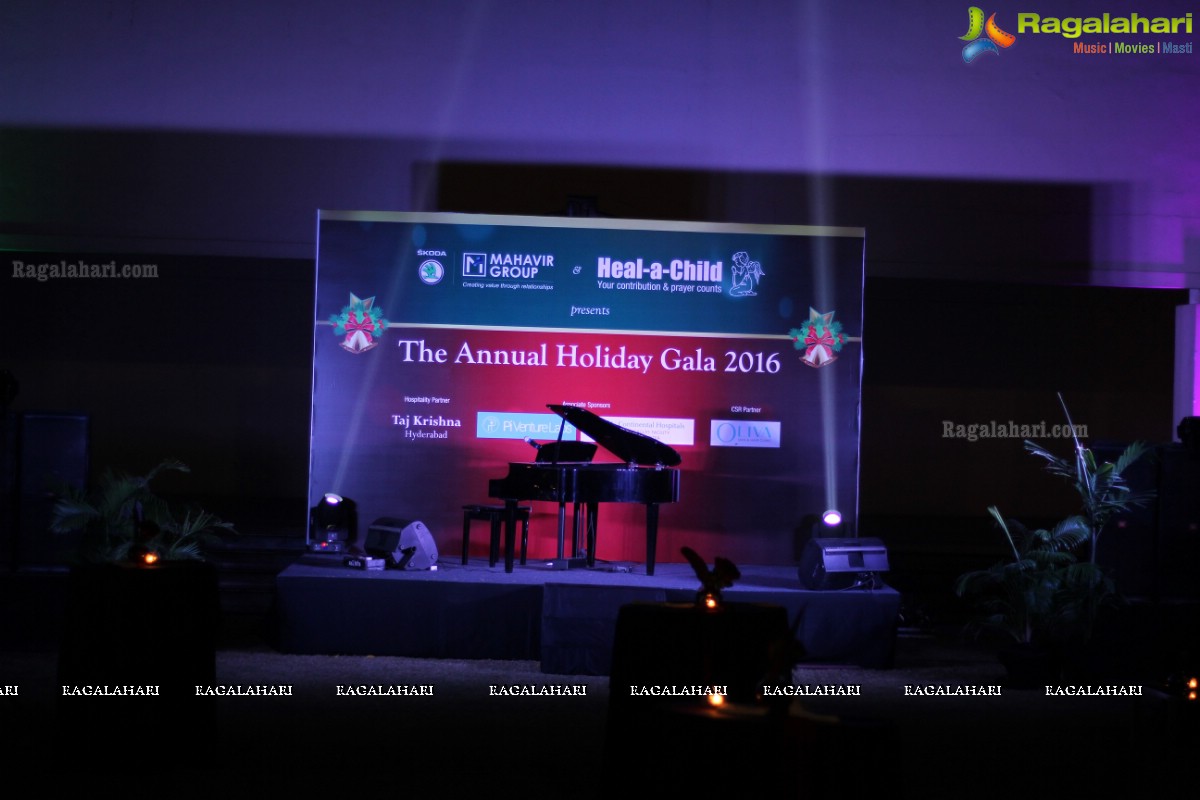 The Annual Holiday Gala 2016 by Heal-a-Child at Taj Krishna, Hyderabad