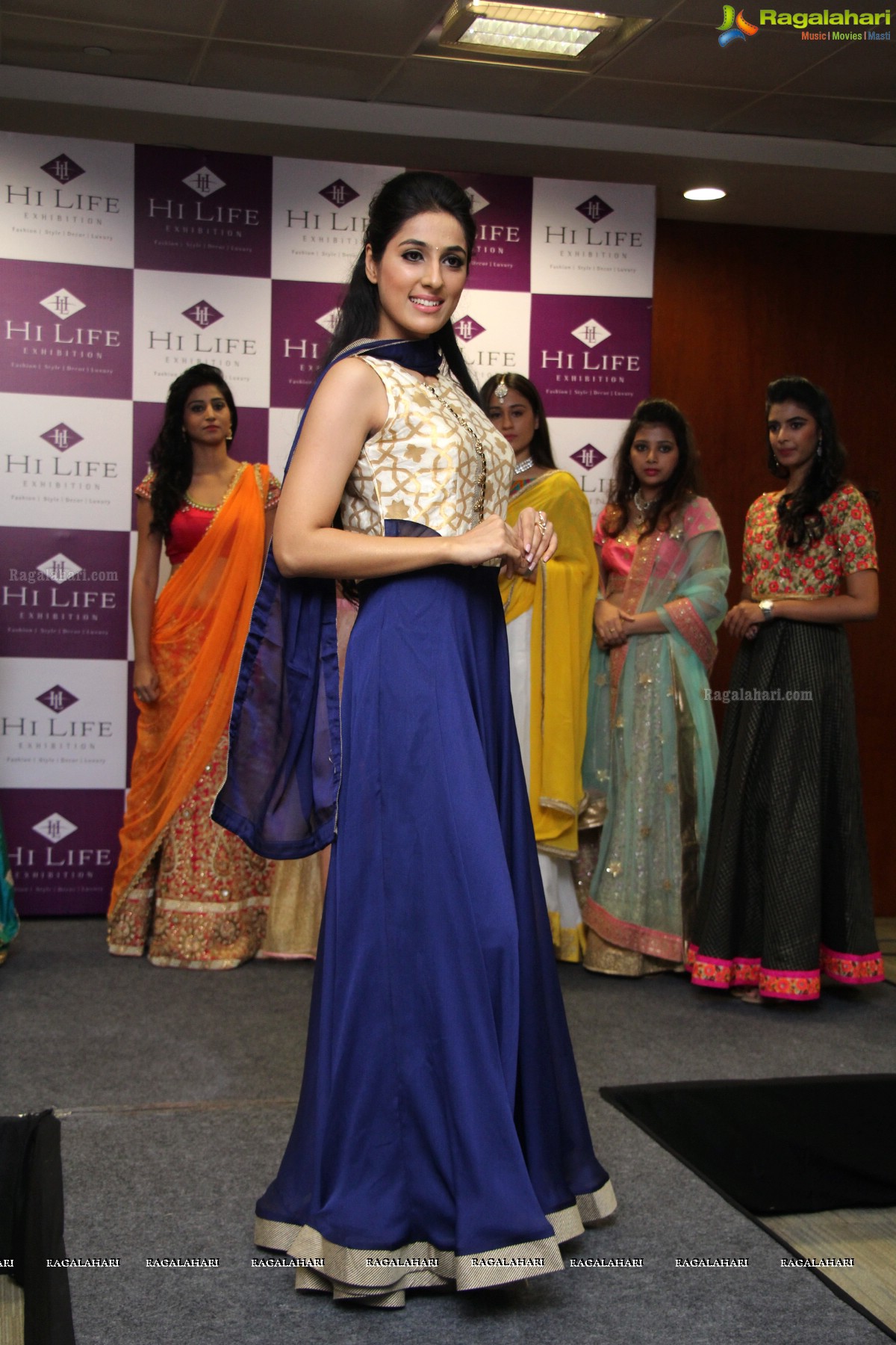 A Grand Fashion Showcase at The Pre-Launch of Hi-Life Luxury Exhibition at HICC, Novotel, Hyderabad