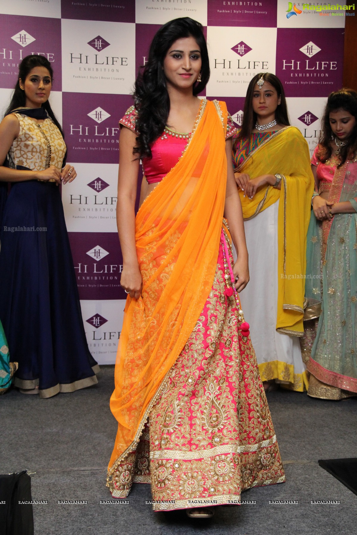 A Grand Fashion Showcase at The Pre-Launch of Hi-Life Luxury Exhibition at HICC, Novotel, Hyderabad