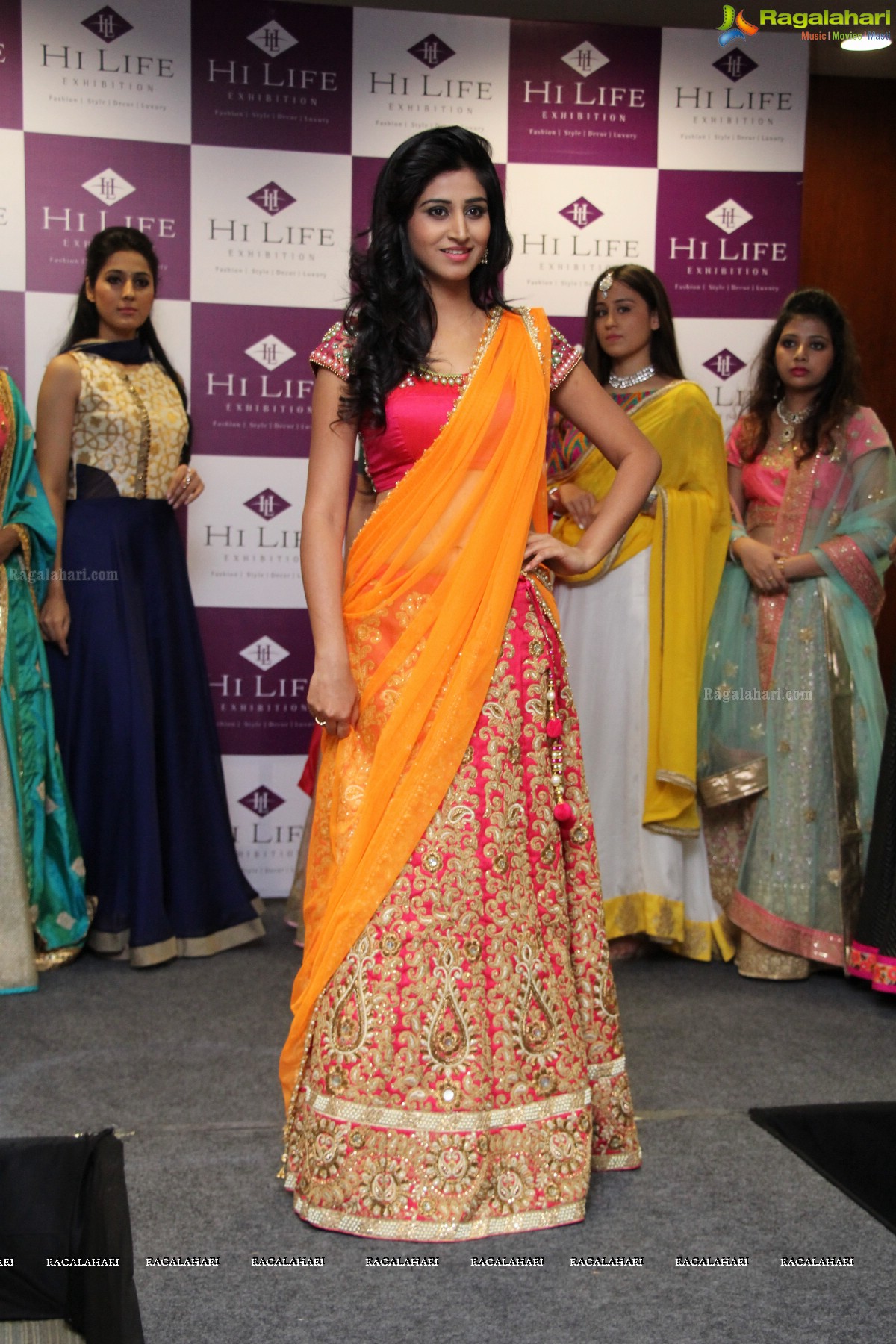 A Grand Fashion Showcase at The Pre-Launch of Hi-Life Luxury Exhibition at HICC, Novotel, Hyderabad