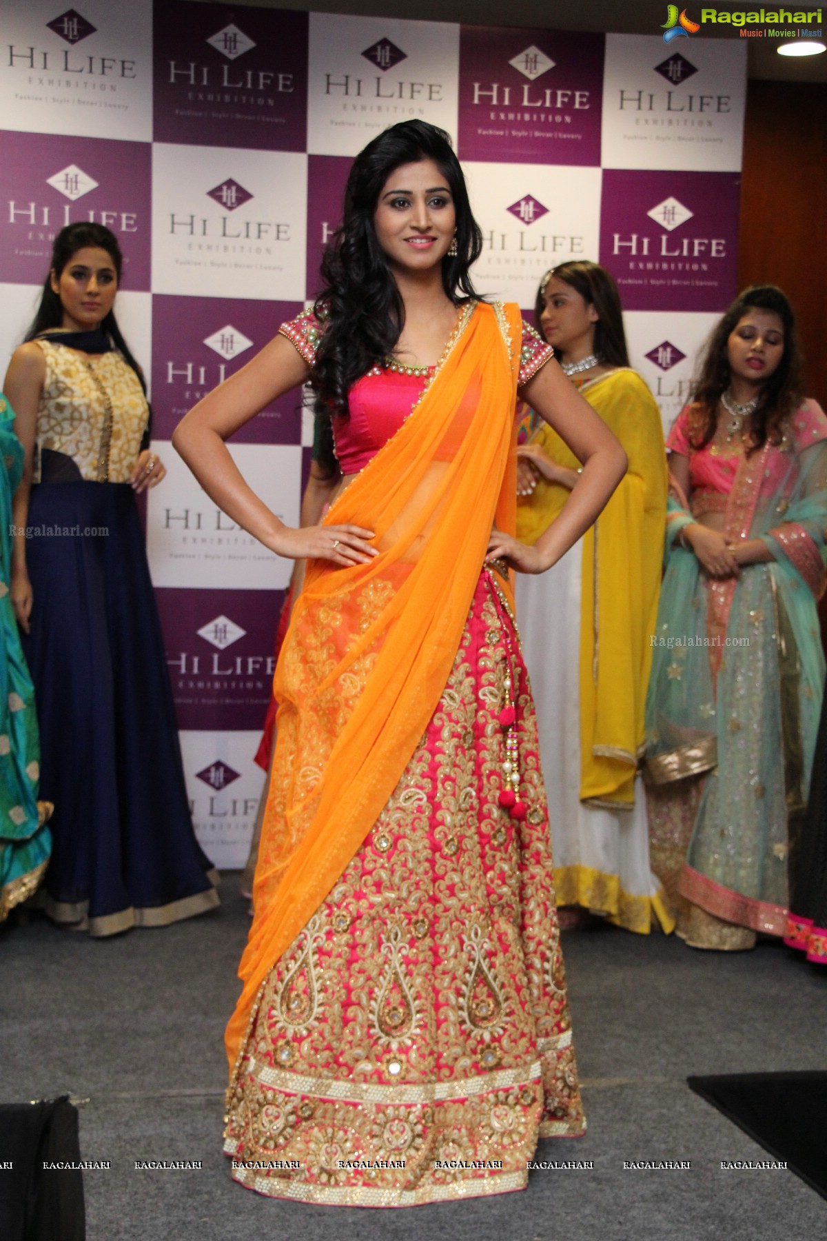 A Grand Fashion Showcase at The Pre-Launch of Hi-Life Luxury Exhibition at HICC, Novotel, Hyderabad