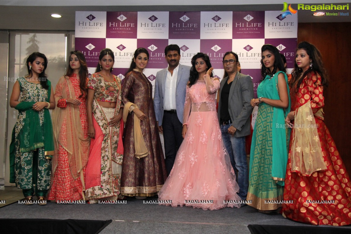 A Grand Fashion Showcase at The Pre-Launch of Hi-Life Luxury Exhibition at HICC, Novotel, Hyderabad