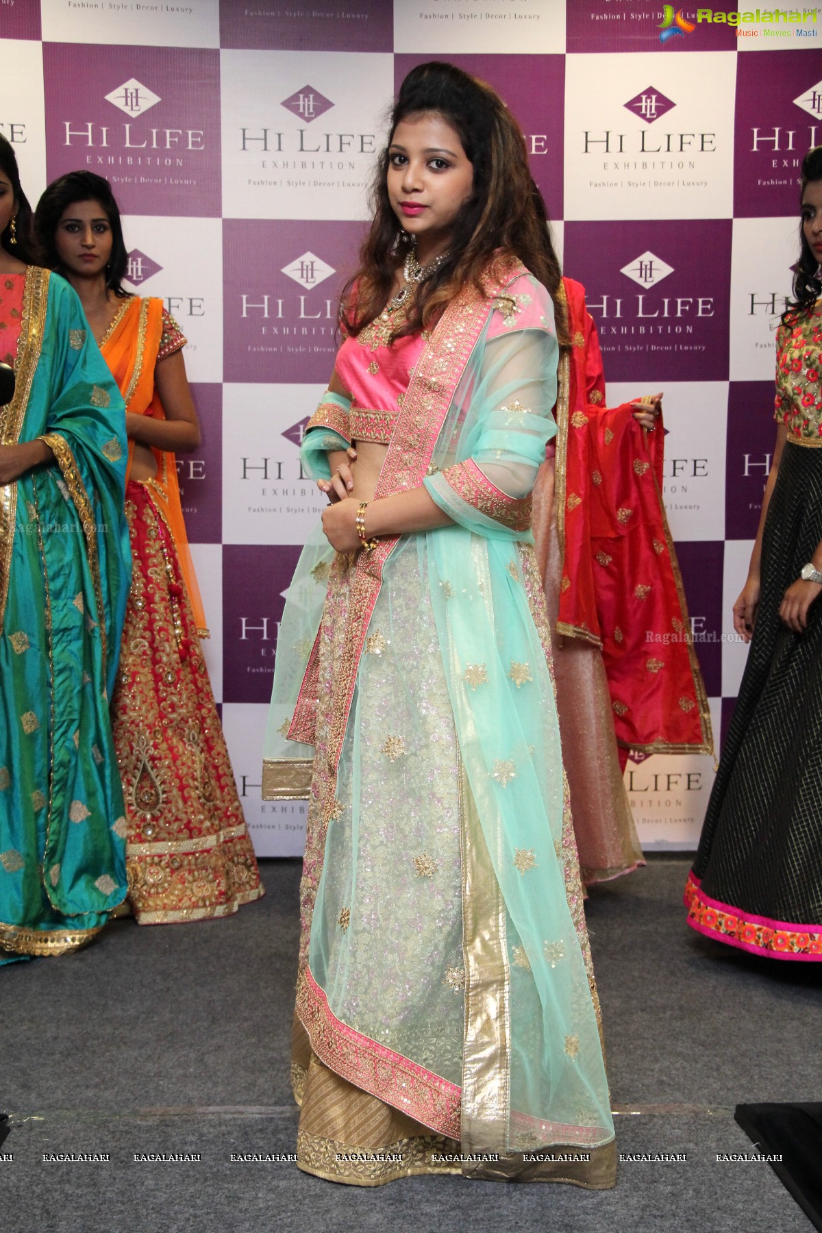 A Grand Fashion Showcase at The Pre-Launch of Hi-Life Luxury Exhibition at HICC, Novotel, Hyderabad