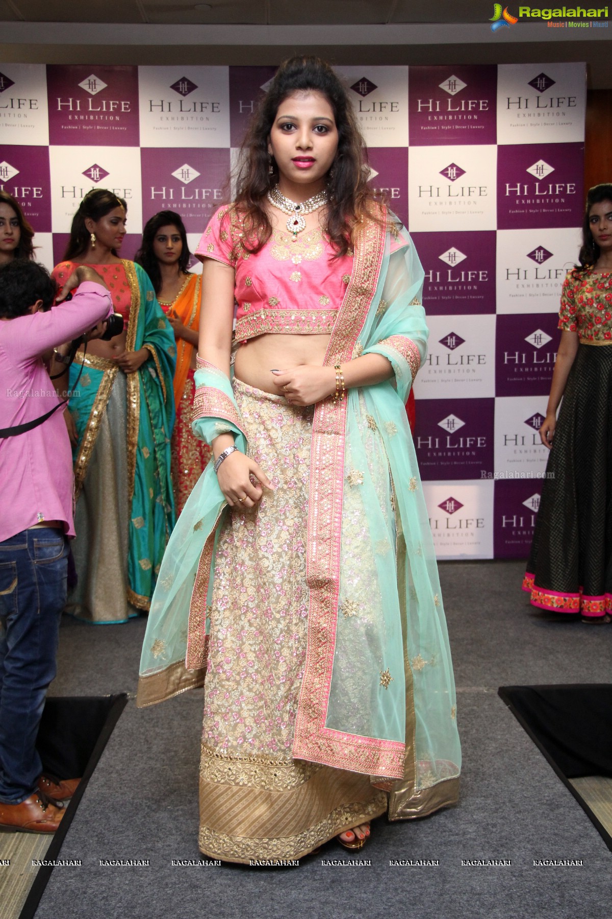 A Grand Fashion Showcase at The Pre-Launch of Hi-Life Luxury Exhibition at HICC, Novotel, Hyderabad