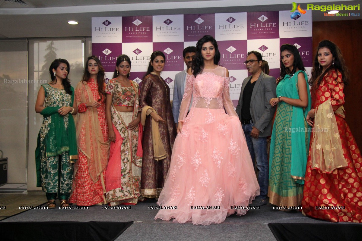 A Grand Fashion Showcase at The Pre-Launch of Hi-Life Luxury Exhibition at HICC, Novotel, Hyderabad