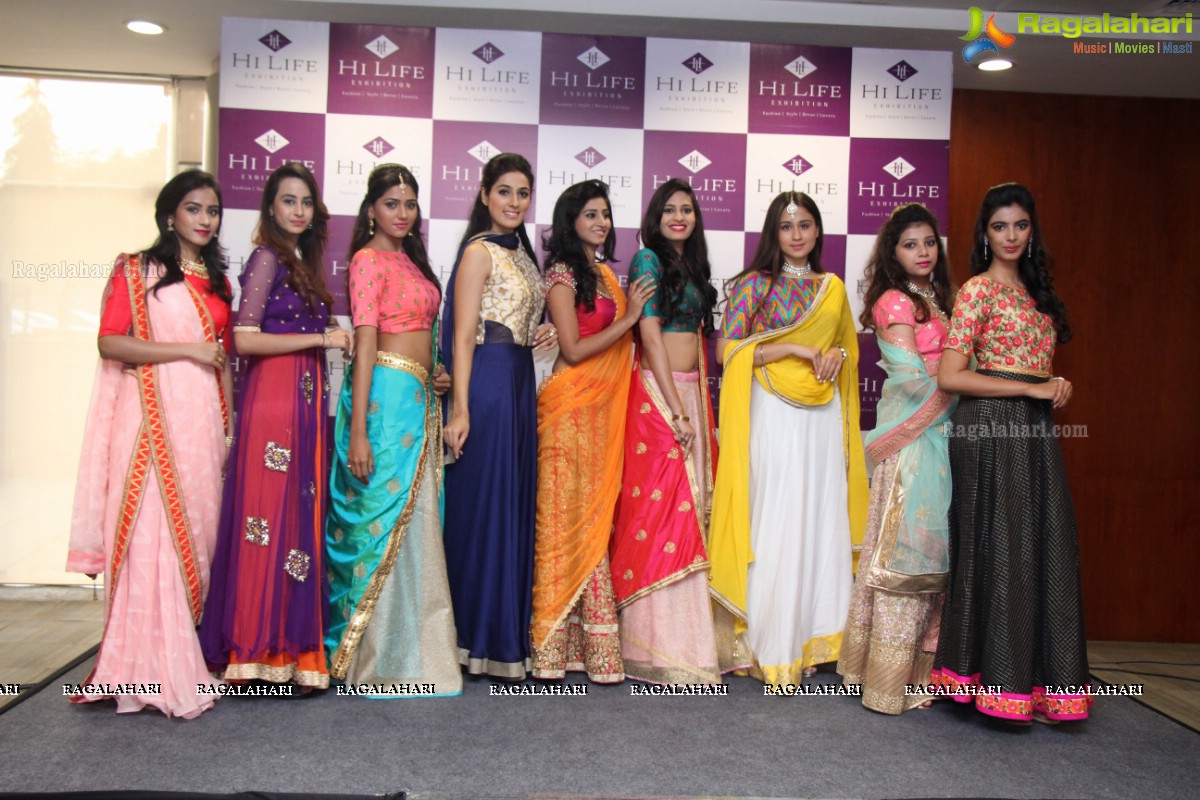 A Grand Fashion Showcase at The Pre-Launch of Hi-Life Luxury Exhibition at HICC, Novotel, Hyderabad