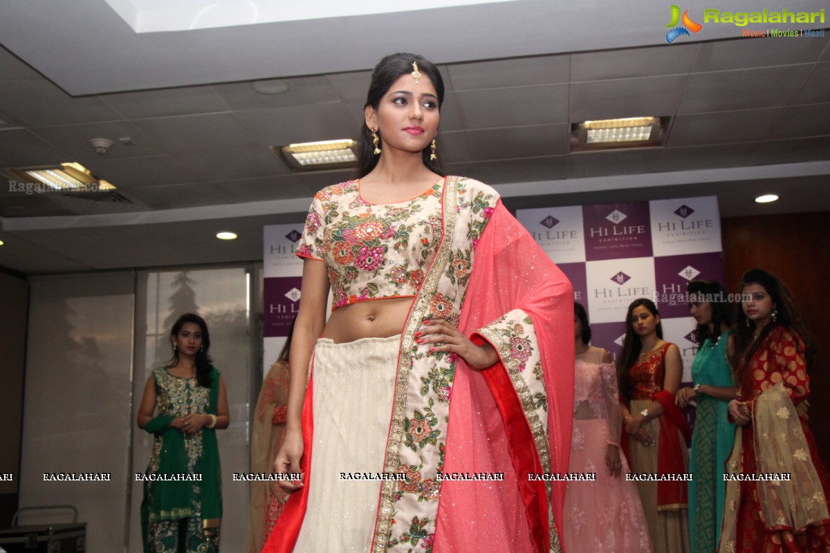 A Grand Fashion Showcase at The Pre-Launch of Hi-Life Luxury Exhibition at HICC, Novotel, Hyderabad