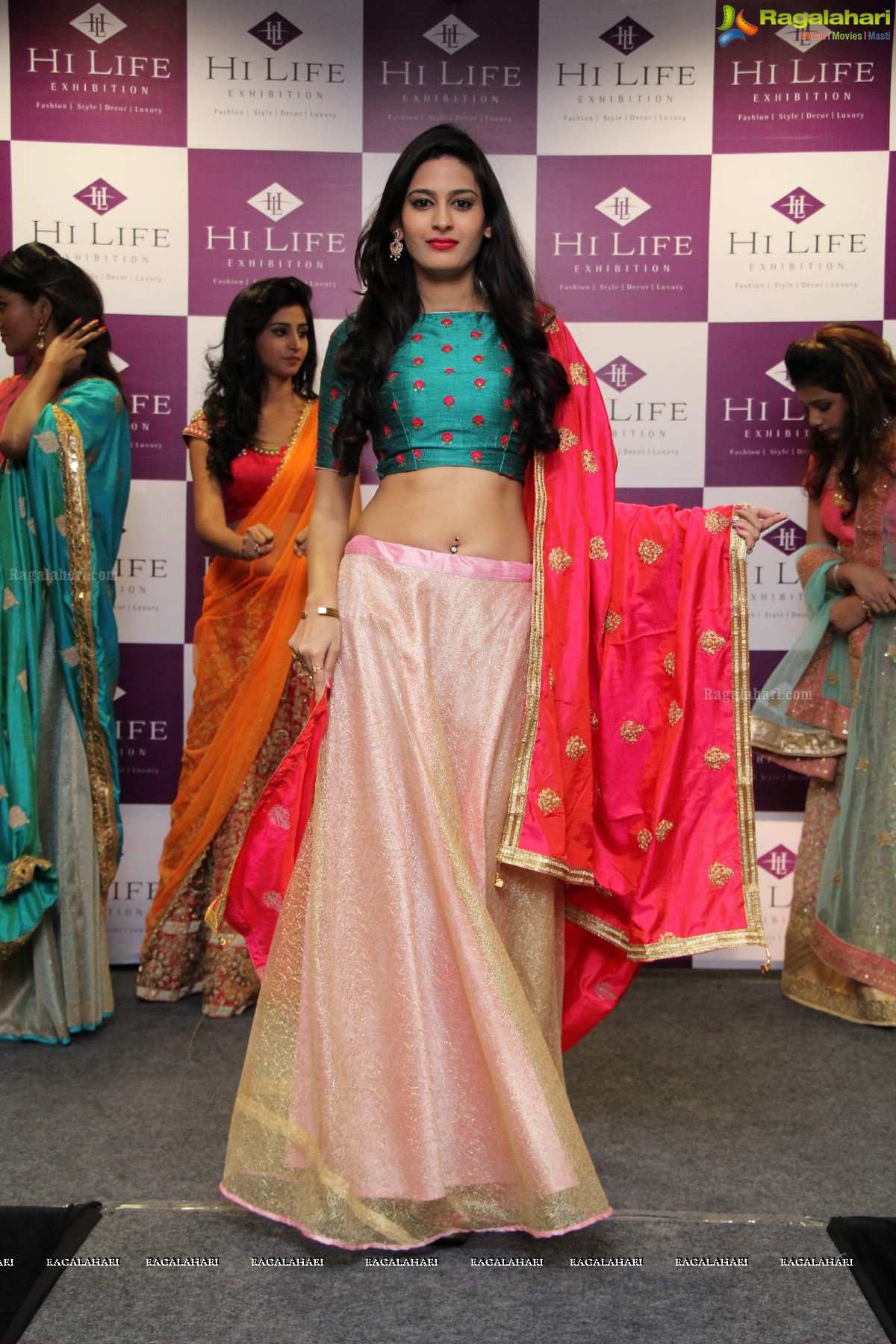 A Grand Fashion Showcase at The Pre-Launch of Hi-Life Luxury Exhibition at HICC, Novotel, Hyderabad