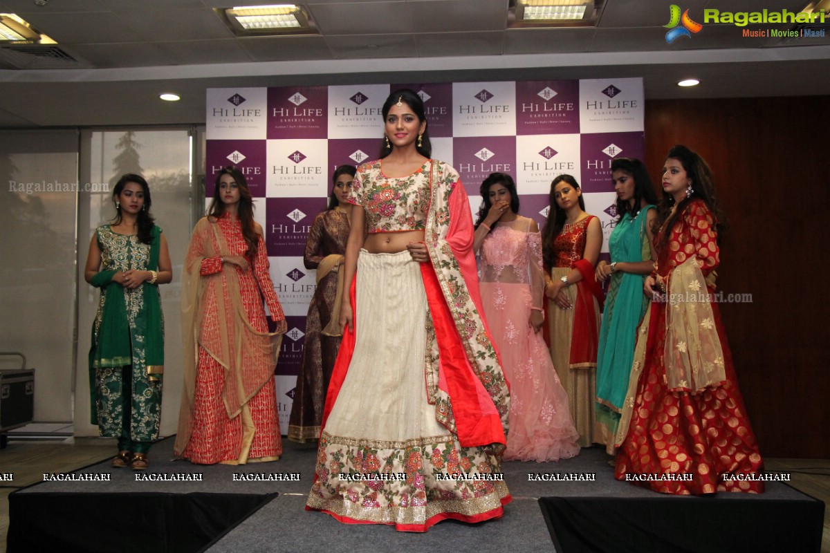 A Grand Fashion Showcase at The Pre-Launch of Hi-Life Luxury Exhibition at HICC, Novotel, Hyderabad