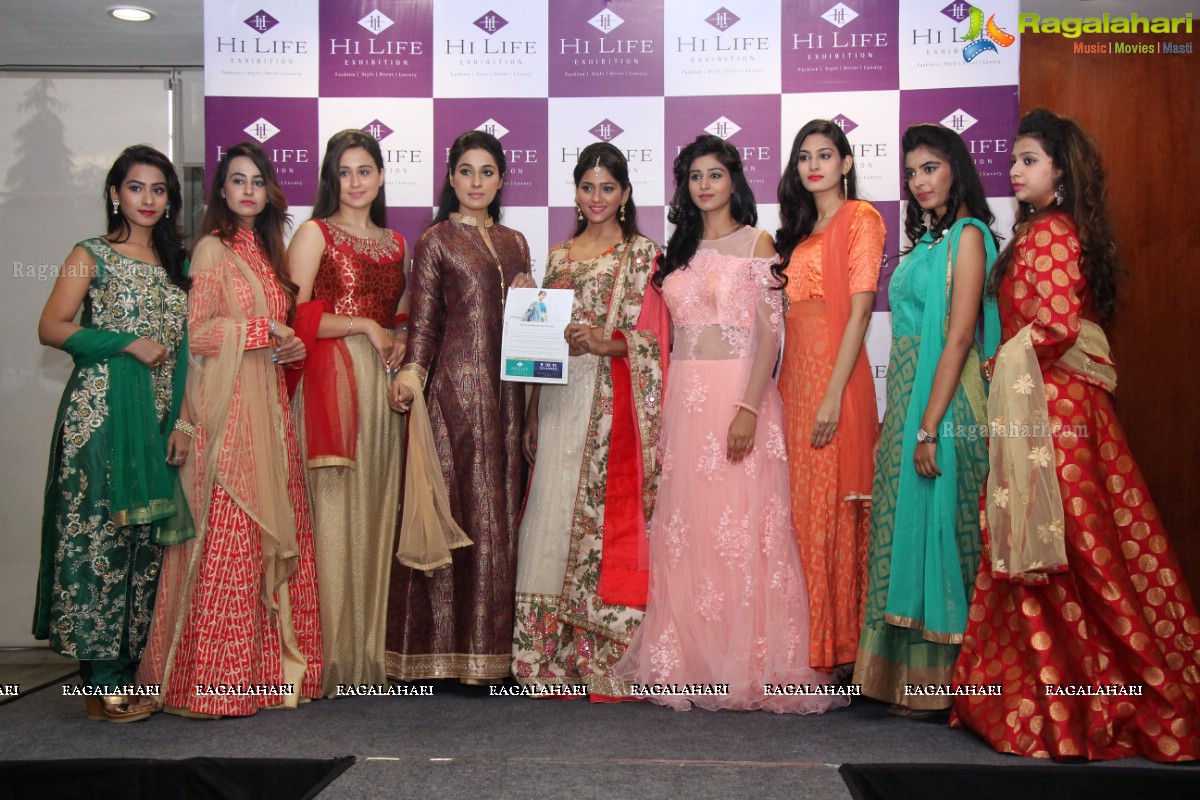 A Grand Fashion Showcase at The Pre-Launch of Hi-Life Luxury Exhibition at HICC, Novotel, Hyderabad