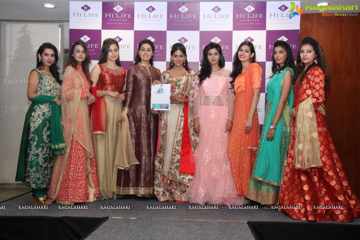 A Grand Fashion Showcase at The Pre-Launch of Hi-Life Luxury Exhibition at HICC, Novotel, Hyderabad