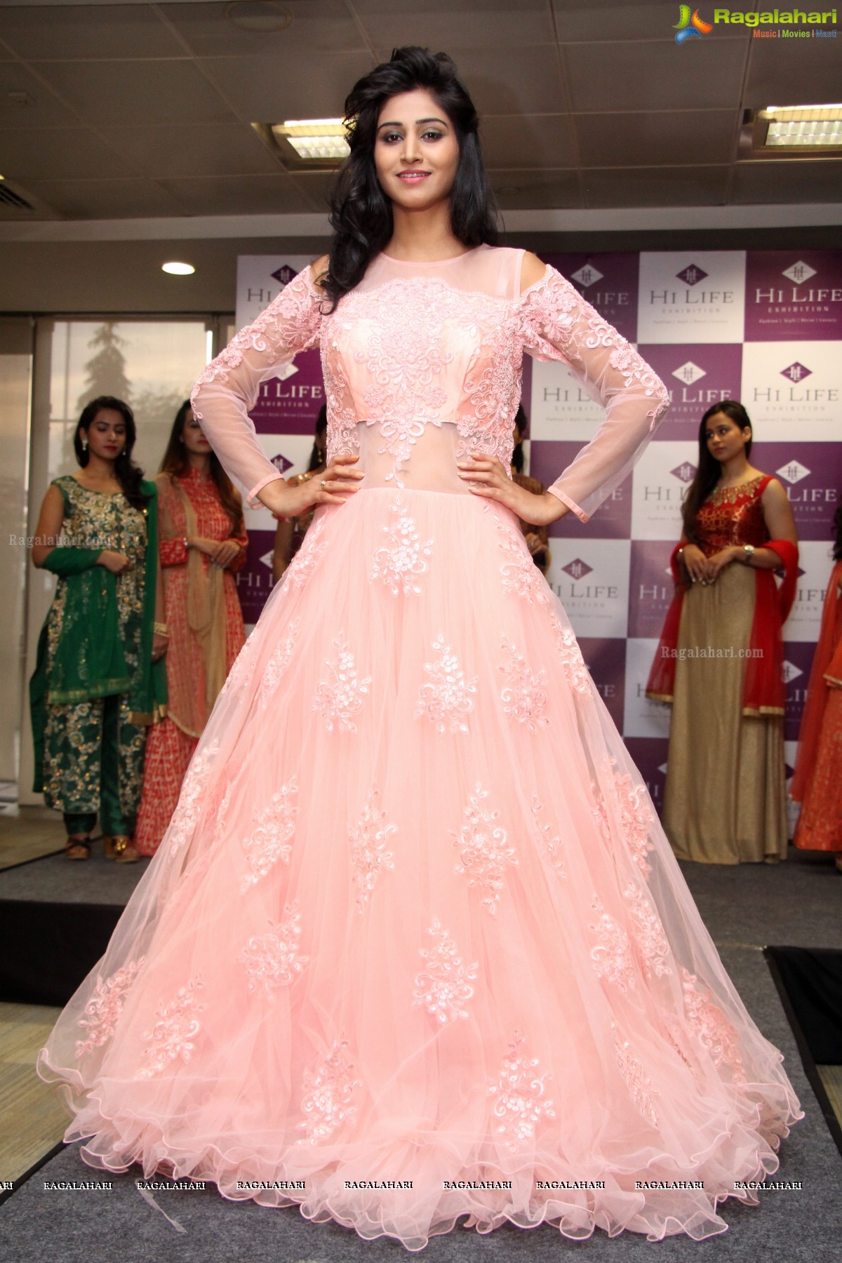A Grand Fashion Showcase at The Pre-Launch of Hi-Life Luxury Exhibition at HICC, Novotel, Hyderabad
