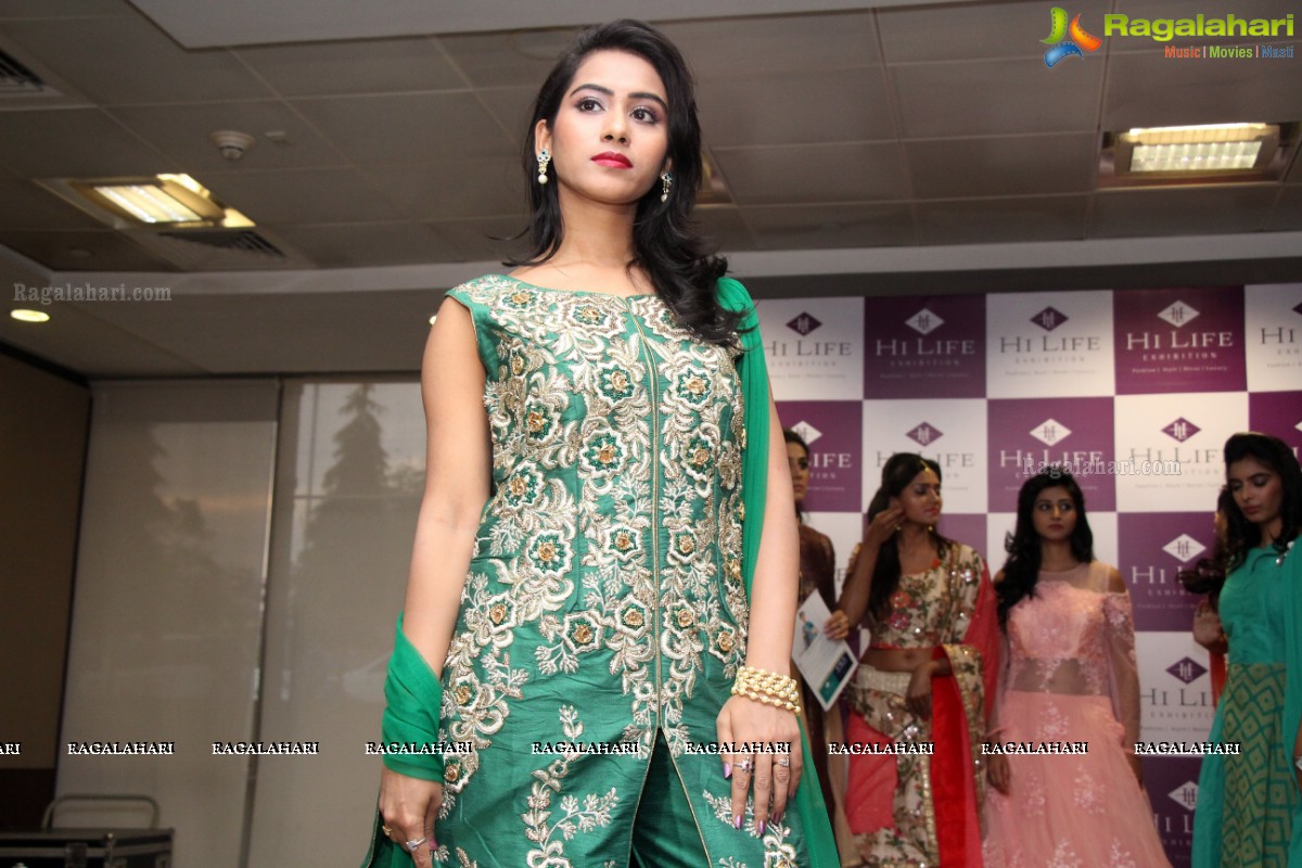 A Grand Fashion Showcase at The Pre-Launch of Hi-Life Luxury Exhibition at HICC, Novotel, Hyderabad