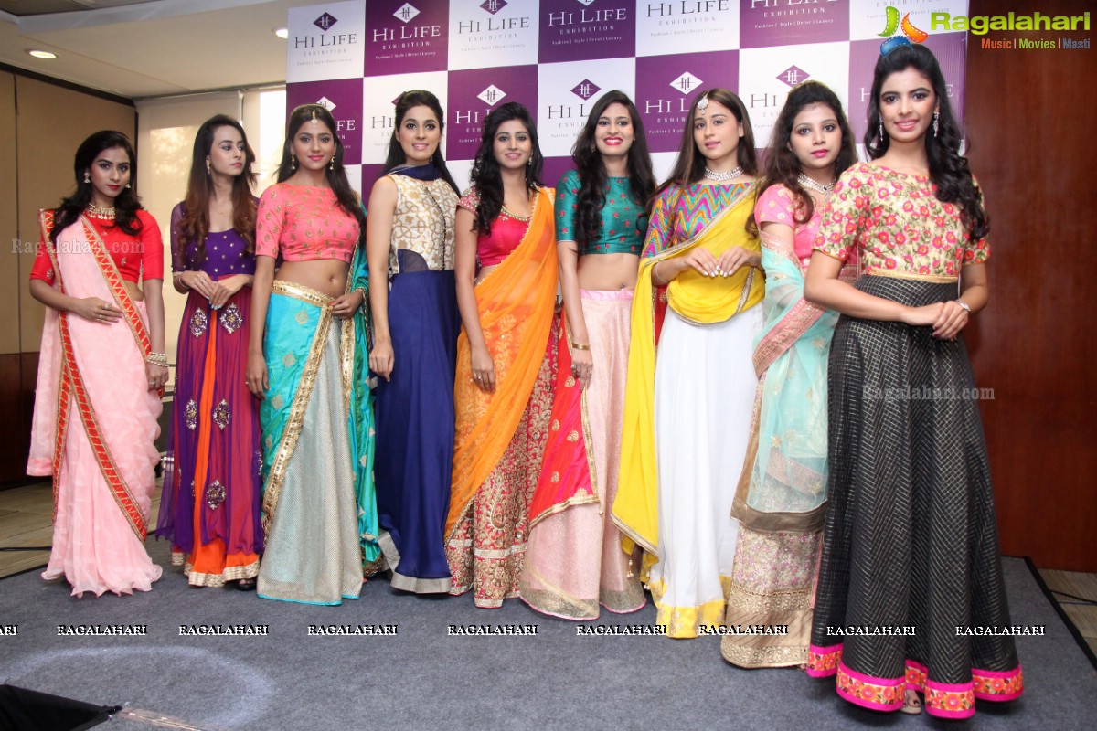 A Grand Fashion Showcase at The Pre-Launch of Hi-Life Luxury Exhibition at HICC, Novotel, Hyderabad