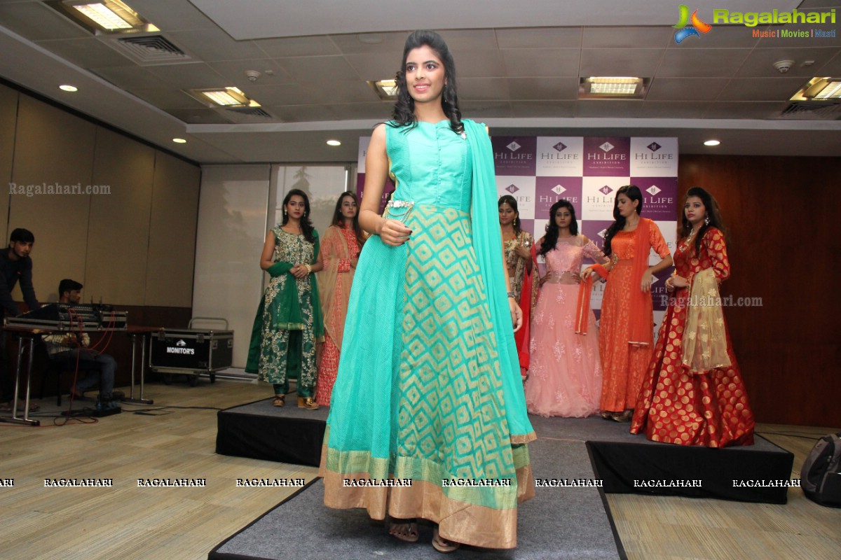 A Grand Fashion Showcase at The Pre-Launch of Hi-Life Luxury Exhibition at HICC, Novotel, Hyderabad