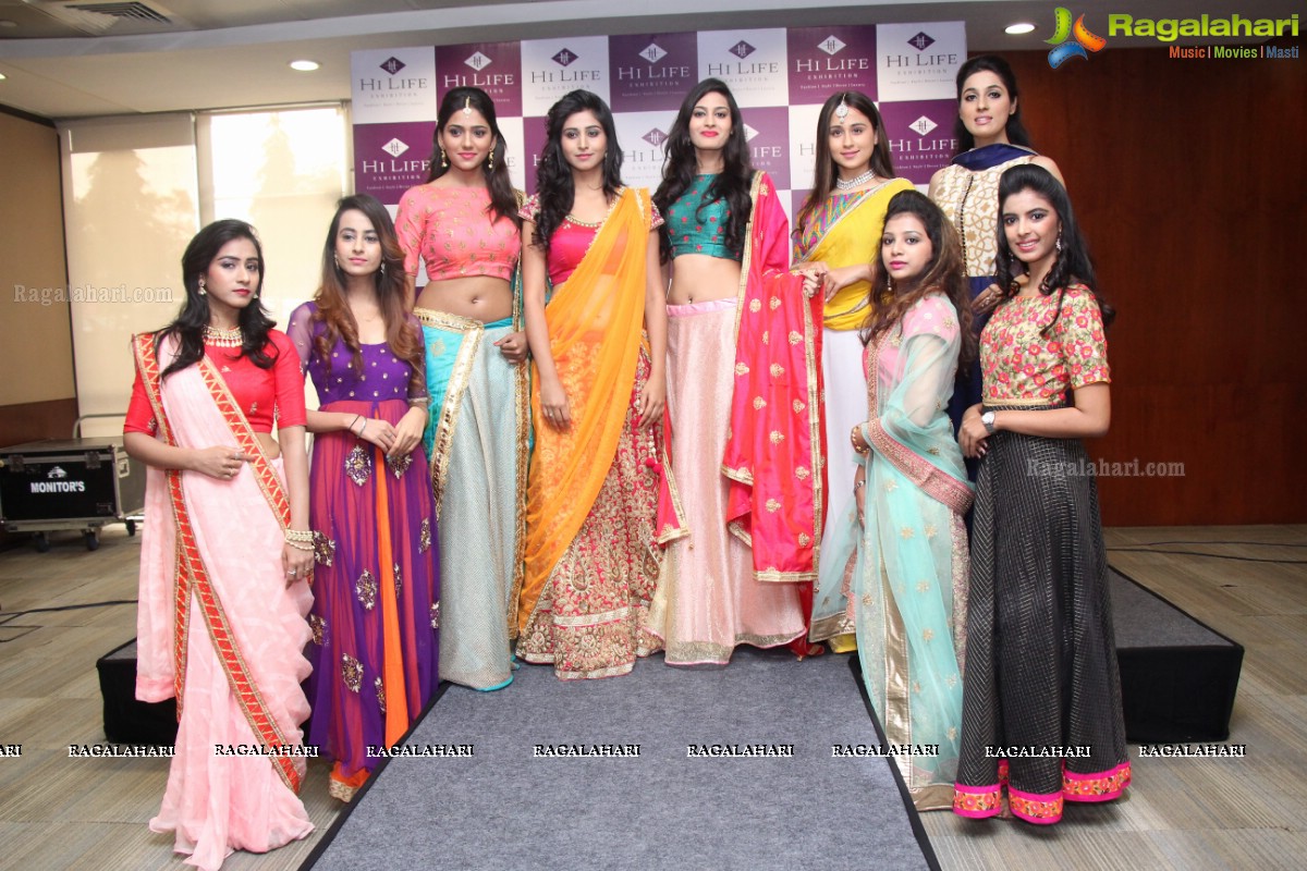 A Grand Fashion Showcase at The Pre-Launch of Hi-Life Luxury Exhibition at HICC, Novotel, Hyderabad