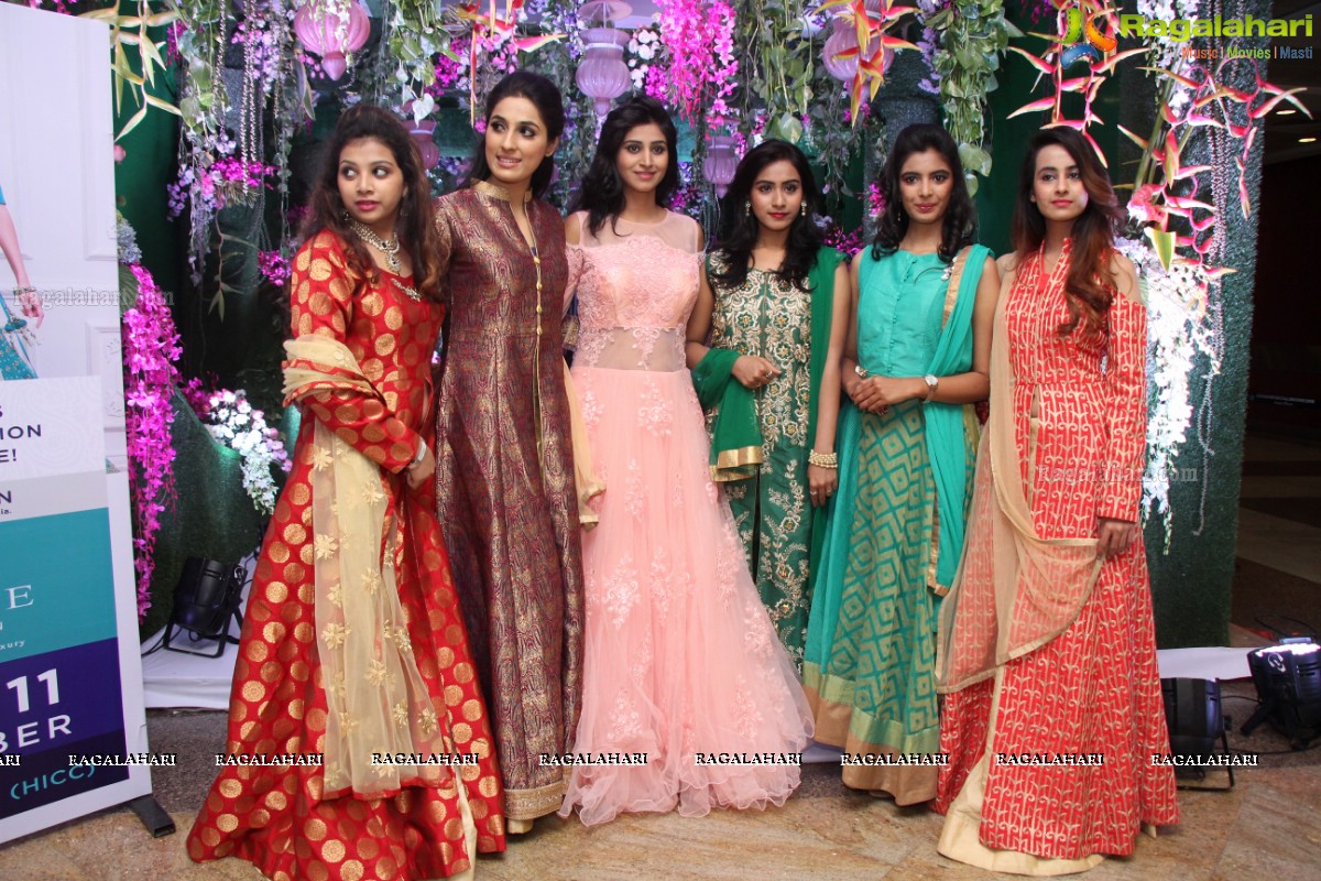 A Grand Fashion Showcase at The Pre-Launch of Hi-Life Luxury Exhibition at HICC, Novotel, Hyderabad